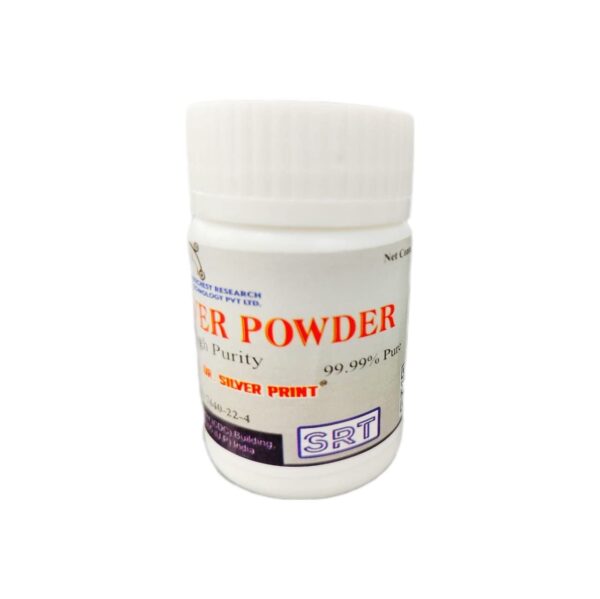 DR. SILVER PRINT SILVER METAL POWDER - 10Gm  (purity 99.9%, Particles size > 500 nm) - Image 3